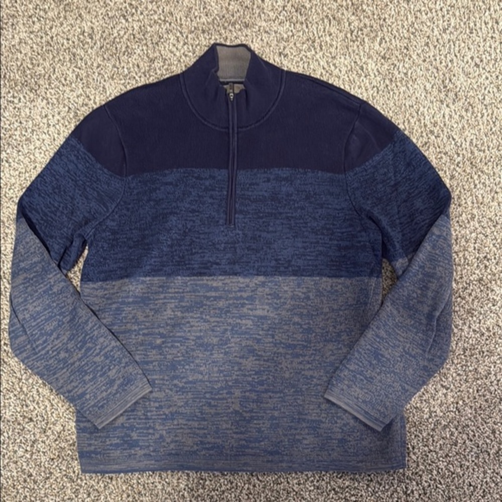 REI 1/4 zip sweater large